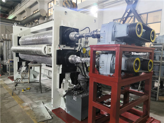 Προστατευτική ενδυμασία 1600mm ημερολογιακή μηχανή αποτύπωσης σε ανάγλυφο