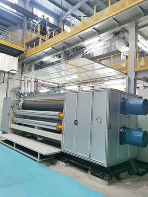 Μη υφανθε'ν υφάσματος υλικό 2920mm χάλυβα κραμάτων μηχανών αποτύπωσης σε ανάγλυφο πιέζοντας με μαγγάνι